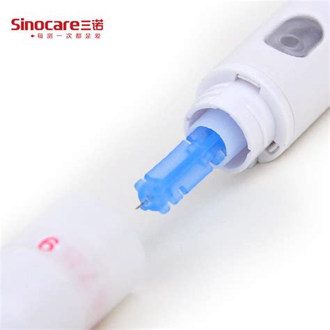 Sinocare Blood Lancets Ce Iso Medical Disposable Plastic Twist Blood