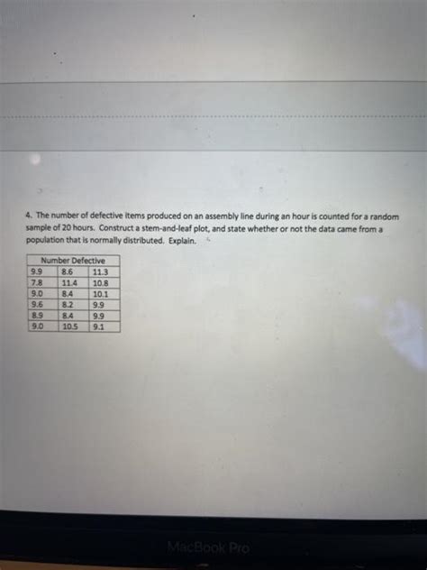 Solved Page Statistics Assessing Normality Assignment A Chegg