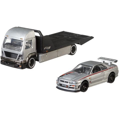 Hot Wheels Nissan Skyline GT R BNR34 Aero Lift Premium Collector Vehicle Walmart
