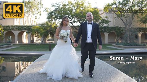 Suren Mary S Wedding 4K UHD At Bellaire Hall St Marys Church And