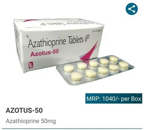 AZOTUS 50 at Rs 1040/box | अज़ाथिओपराइन in Lucknow | ID: 2849545872033