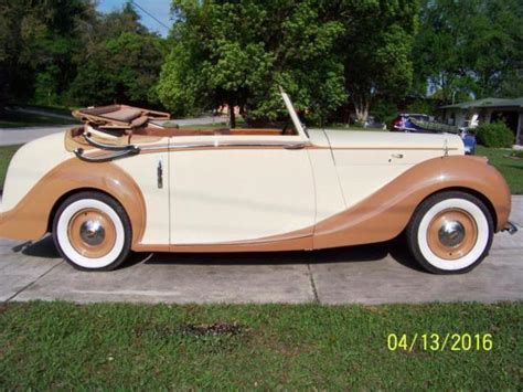 1947 Bentley Mark VI Drophead Convertible For Sale