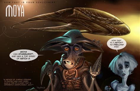 Pilot Moya Ships On World Of Farscape Deviantart