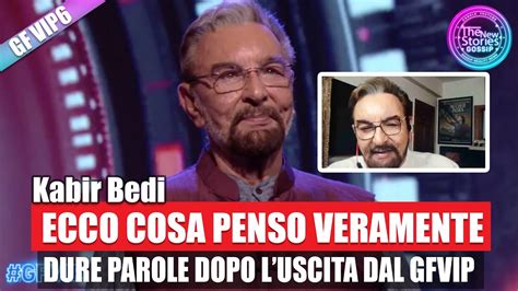 GFVIP Kabir Bedi Rivelazioni Incredibili Dopo L Uscita Dalla Casa