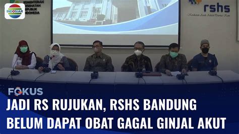 Rs Hasan Sadikin Bandung Sebut Belum Terima Obat Gangguan Ginjal Akut