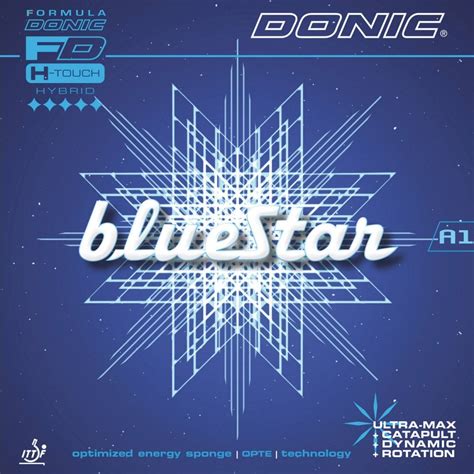 Donic Bluestar A1 Table Tennis Rubber Custom Table Tennis