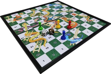 Generic Jogos De Tabuleiro De Ludo Port Teis Cobras E Escadas Cl Ssicas