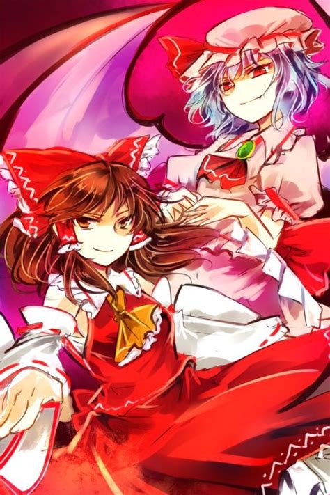 Remilia And Reimu Rtouhou