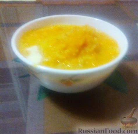 Рецепт: Тыквенная каша с пшеном на RussianFood.com