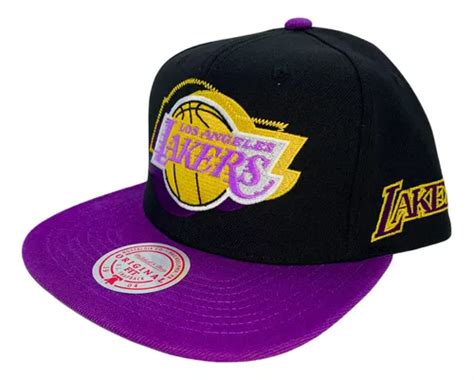 Gorra Mitchell Ness La Lakers Logo Blur Ajustable Cuotas sin interés