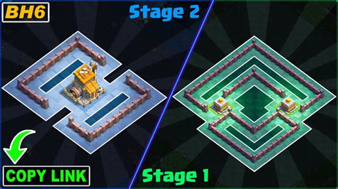 New BEST Builder Hall 6 BH6 Base 2 Stage COPY Link 2023 Clash Of