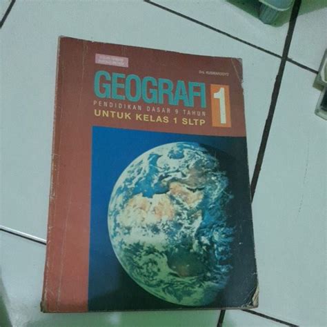 Jual Buku Geografi Pendidikan Dasar Tahun Untuk Kelas Sltp