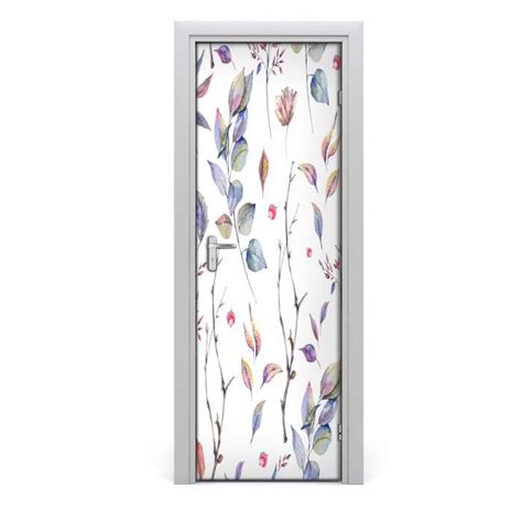 Tulup Autocollant De Porte Chambre Porte Papier Peint 85x205cm Auto