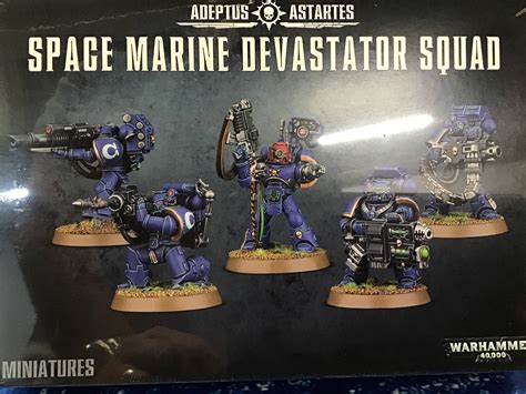 Warhammer 40 000 Space Marine Devastator Squad CT 03 S