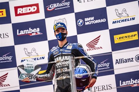 motociclismo borja gomez mantiene el liderato san javier deportes