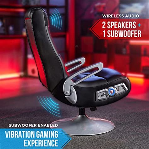 X Rocker Se Pro Video Gaming Lounging Pedestal Chair Wireless Audio 2