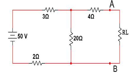 Solved For The Circuit Shown Below Use Thevenins Theorem