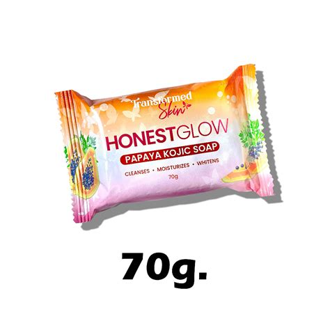 Transformed Skin Honest Glow Papaya Kojic Soap 100g Shopee Philippines