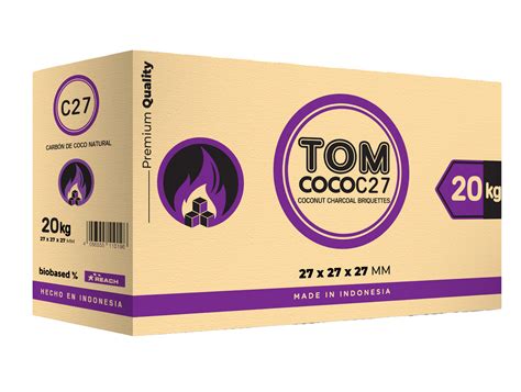 Tom Coco Gold C Kg Cococha Naturkohle Kohle Shisha Store