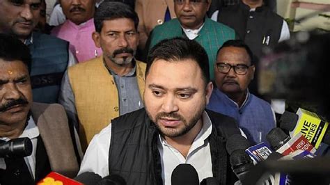 Bihar Deputy Cm Tejashwi Yadav Says Why Does Bjp Has Objection To Buying A Plane On Rent Bihar