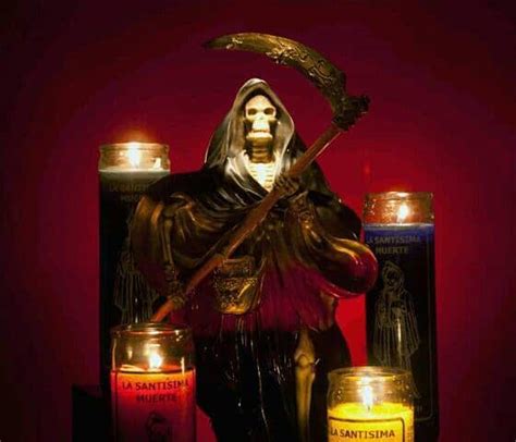 Santa Muerte Negra Significado Oración Novena Rituales Y Más