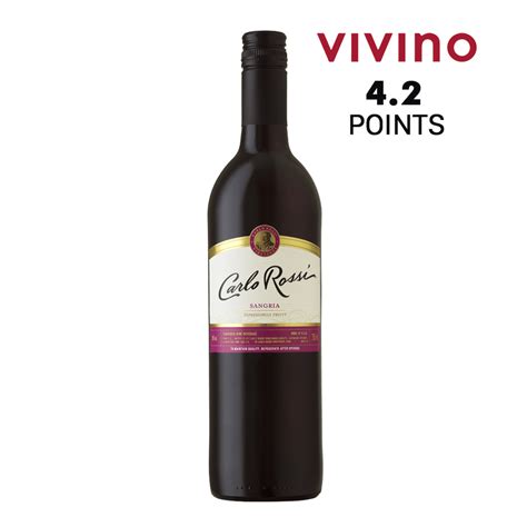 Buy Carlo Rossi Sangria 750ml Price Offers Delivery Clink Ph