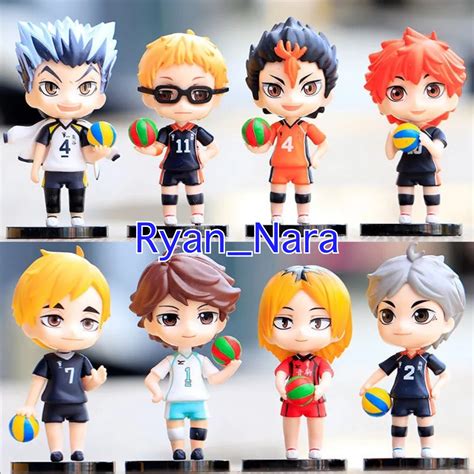 Jual Mainan Pajangan Action Mini Figure Anime Haikyuu Hinata Yuu Atsumu