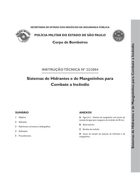 Pdf Sistemas De Hidrantes E De Mangotinhos Para Combate A Pdf