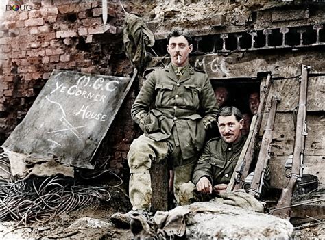 Британский солдат Первой мировой. ( 35 цветных фото ): oper_1974 ...