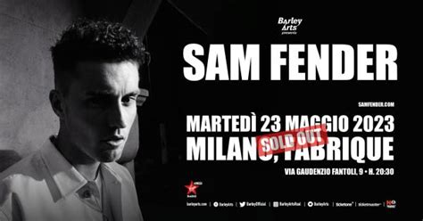 Sam Fender SOLD OUT Il Concerto Al Fabrique Di Milano Del 23 Maggio