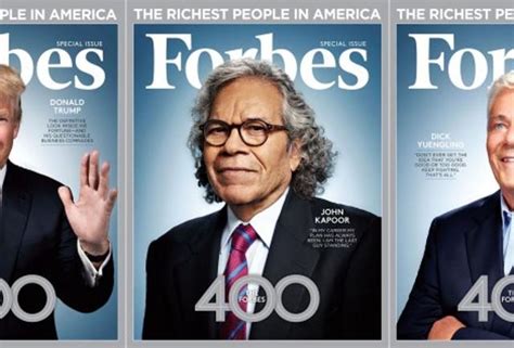 Forbes Releases 35th Annual Forbes 400 Ranking Of The Richest Americans