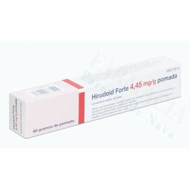 HIRUDOID FORTE 4 45 MG G POMADA 1 TUBO DE 60 G Farmacia Rocío Aragón