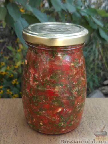 Аджика, рецепты на RussianFood.com: 172 рецепта аджики