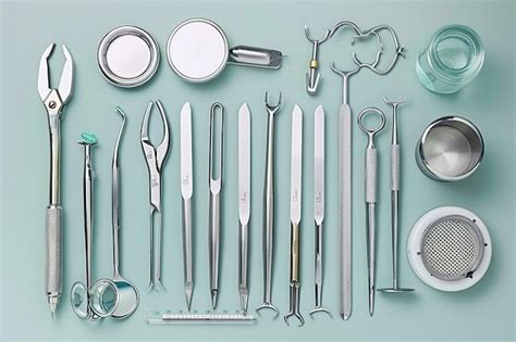 Premium Photo Doctor Tools On Blue Surface