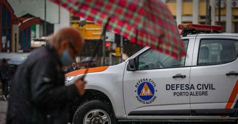 Defesa Civil Prorroga Alerta De Temporal Em Porto Alegre