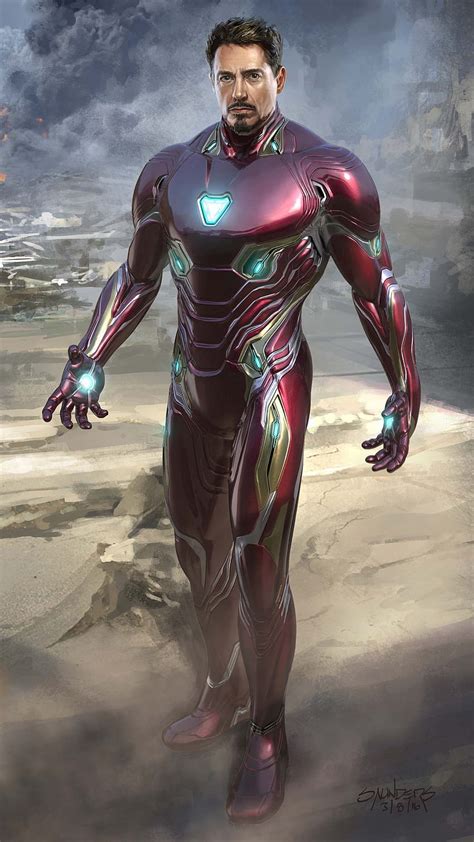 Nano Tech Suit Tony Stark IPhone Avengers Infinity War Iron Man Iphone