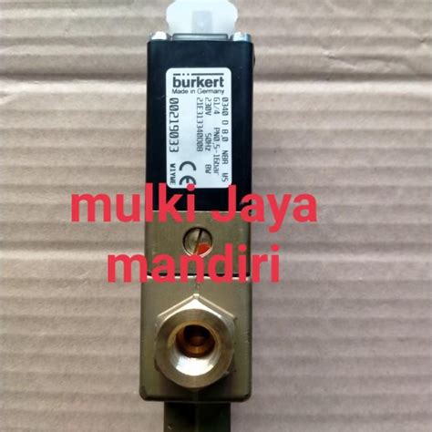 Jual Actuator Solenoid Valve Burkert 0340 C 8 0 Nbr M5 G1 4 Shopee