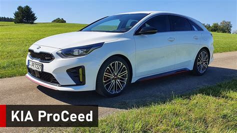 2020 Kia Proceed Gt Review Fahrbericht Test Youtube