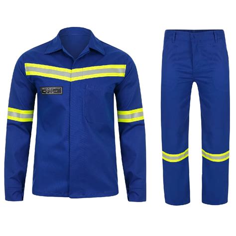 Uniforme Conjunto Eletricista Anti Chama Nr10 Azul Royal Shopee Brasil