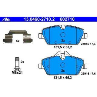 ATE Front Brake Pads For BMW 1er E81 E87 E82 E88 Mini R55 R56 R57 R58