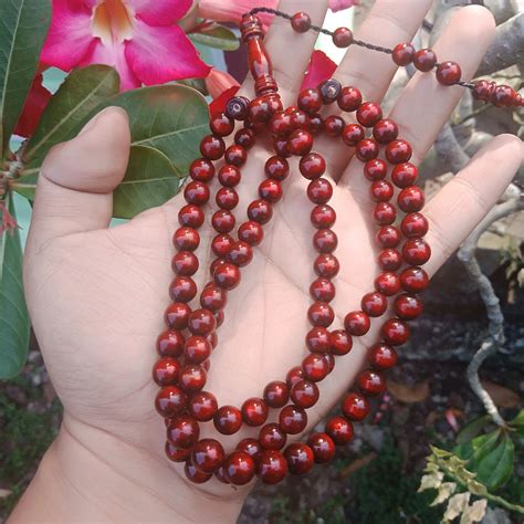 Jual Tasbih Bertuah Akar Bahar Laut Tali Arus Merah Bergaransi Asli Dim