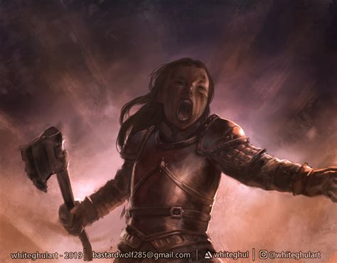 ArtStation - Lady Lyanna Mormont Giantsbane