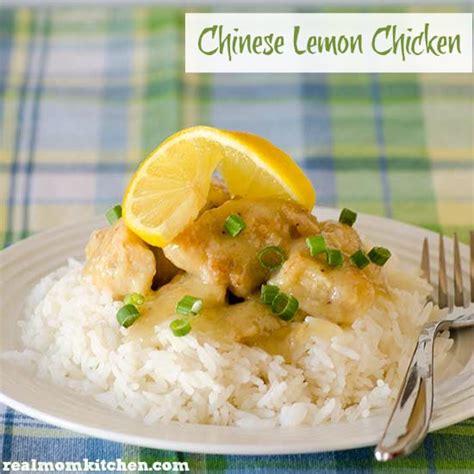 Chinese Lemon Chicken Real Mom Kitchen