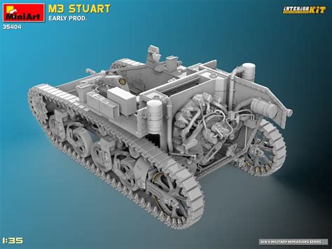 MiniArt 35404 M3 Stuart Early Prod Interior Kit Armorama