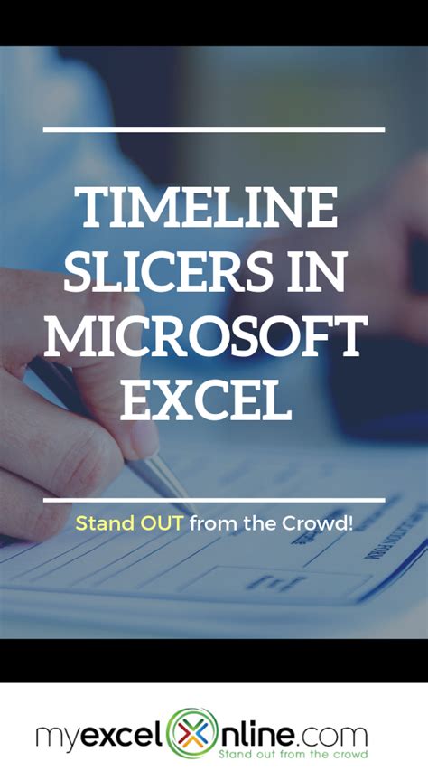 Timeline Slicer in Microsoft Excel | MyExcelOnline | Microsoft excel ...