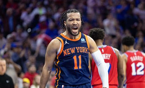 Jalen Brunson Sets Franchise Playoff Record As Knicks Edge 76ers For 3 1 Lead