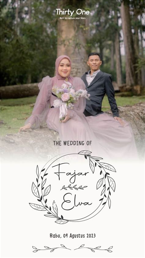 The Wedding Of Fajar Elva Invitemu