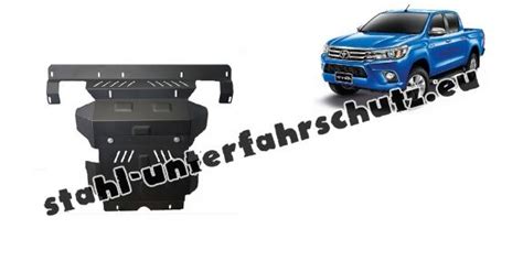 Unterfahrschutz F R Motor Und K Hler Aus Stahl F R Toyota Hilux Revo