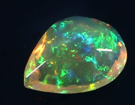 Multicolor Pear Shaped Ethiopian Opal For Jewellery At Rs Carat In