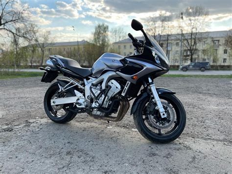 Купить б у Yamaha FZ6 инжектор 6 передач в Москве серый naked bike 2007 года на Авто ру ID